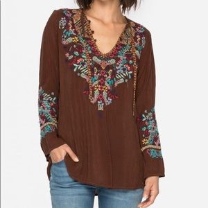 JOHNNY WAS SHEESHO Embroidered Blouse! 🌸😻🌸